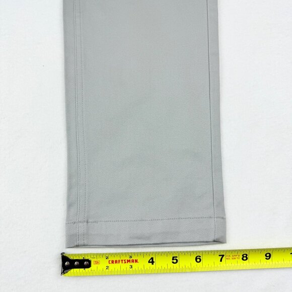 Thom Aaron Men's Stretch Slim Fit Light Gray Chino Pants Size 36x30 NWT - Picture 9 of 10